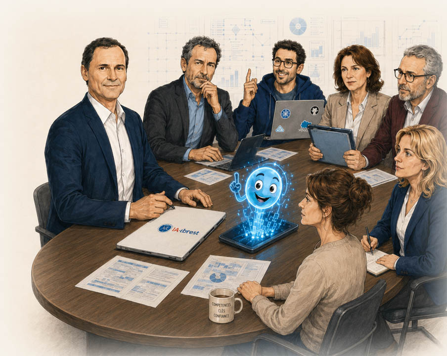 Comité de direction autour des enjeux de l'intelligence artificielle